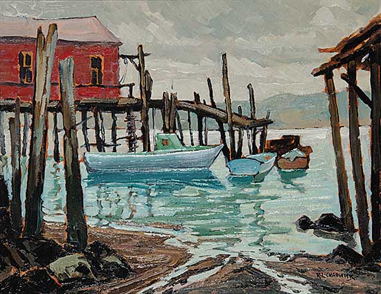 #638 ~ Chadwick - Low Tide, Lobster Pier