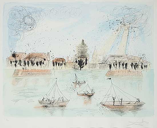 #652 ~ Dali - Place de la Concorde  #I 78/300