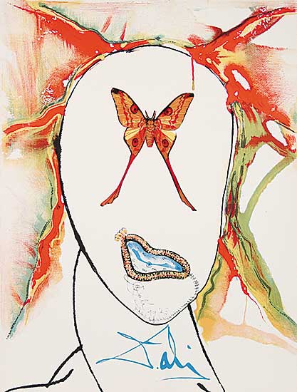 #656 ~ Dali - Kabuki Dancer