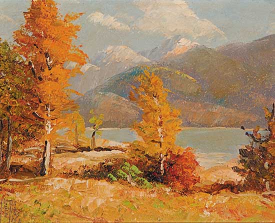 #684 ~ Garner - Scene - Kootenay Lake