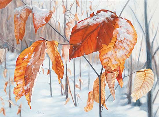 #700 ~ Hobley - Untitled - Fall Leaves