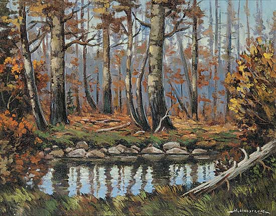 #731 ~ Lindstrom - Autumn at St. Georges Island