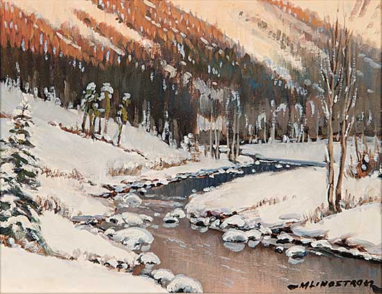 #732 ~ Lindstrom - Untitled - November Snow