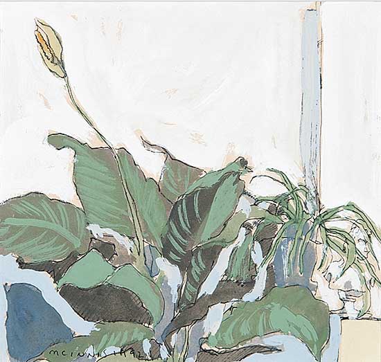 #752 ~ McInnis - Untitled - Flowering Plant