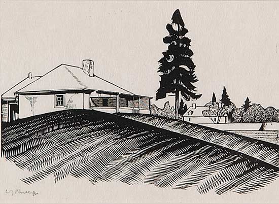 #819 ~ Phillips - Engineer's House and South Wall