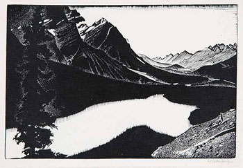 #820 ~ Phillips - Mistaya Valley [Peyto Lake]
