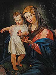 #858 ~ School - Untitled - Madonna and Child