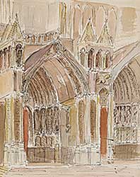 #866 ~ Slingerland - Untitled - The Cathedral Entrance