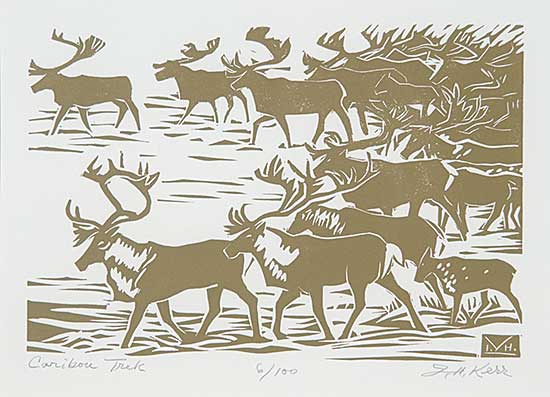 #43 ~ Kerr - Caribou Treck  #6/100