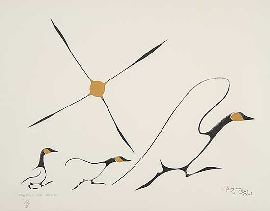 #10.1 ~ Chee Chee - Untitled - Taking Flight  #151/380