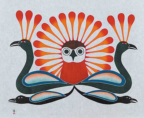 #28 ~ Ashevak - Sunburst Owl  #5/50
