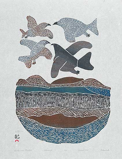 #30 ~ Ashoona - Birds Over Makkil  #3/50