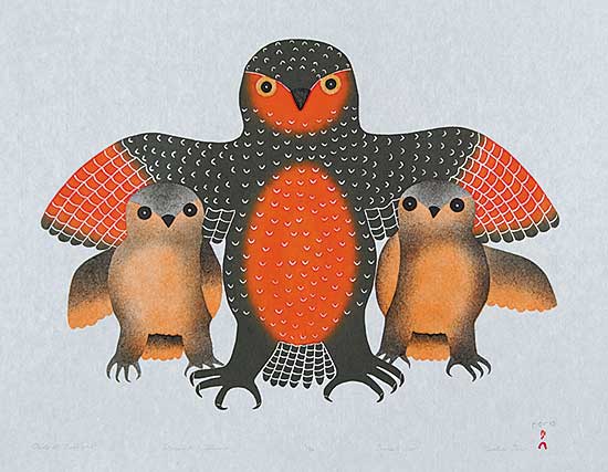 #33 ~ Jaw - Owls at Twilight  #1/50