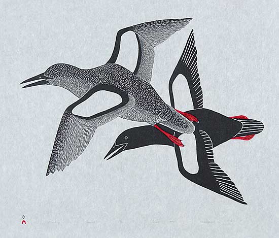 #66 ~ Pootoogook - Niviuturq [Protecting the Young]  #6/50