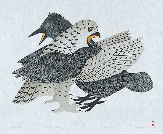 #67 ~ Pootoogook - Iqiutijuuk [Embrace]  #3/50