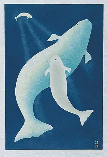 #69 ~ Pootoogook - Whales Sounding  #10/50