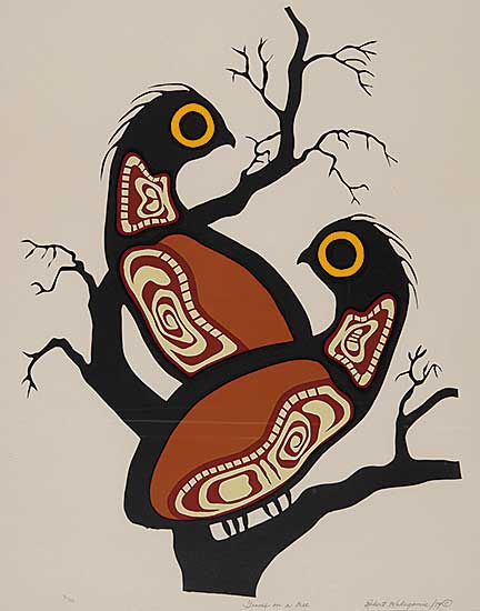 #118 ~ Kakegamic - Grouse on a Tree  #3/58