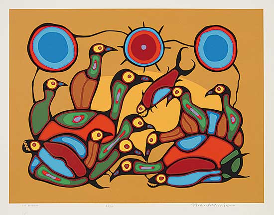 #128 ~ Morrisseau - The Gathering  #27/500