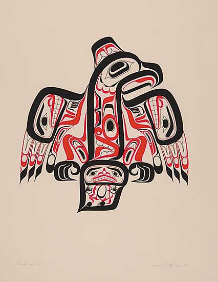 #137 ~ Reid - Haida Eagle - Ghuut  #102/195