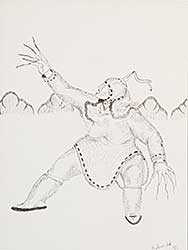 #20 ~ Inuit - Untitled - Eskimo Dancer I