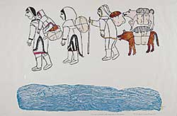 #43 ~ Inuit - We Used to Travel with Back Packs in the Summer  #21/50