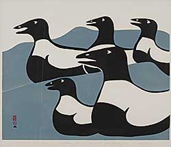 #62.1 ~ Inuit - Birds in the Arctic Sea  #21/50