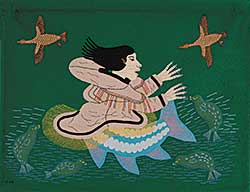 #84 ~ Inuit - Untitled - Sea Goddess