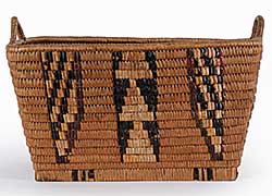 #154 ~ School - Four Tone Basket with Handles