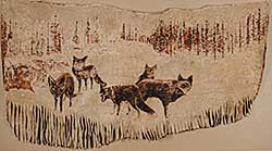 #316 ~ School - Painted Scene with Wolves