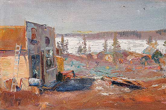 #21.1 ~ de Grandmaison - Untitled - The Old Store, Morley, Alberta