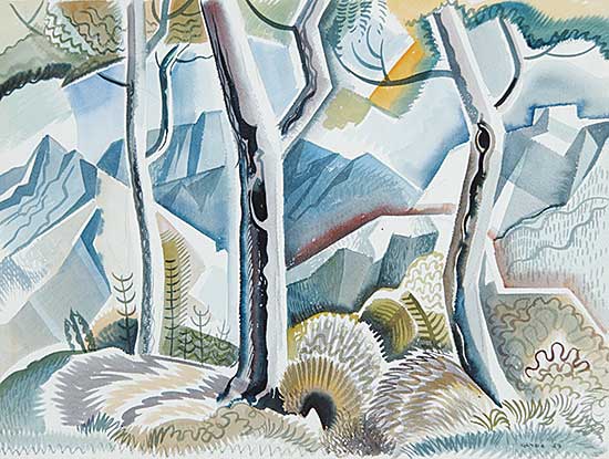#32 ~ Glyde - Untitled - Mountain Landscape