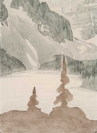 #52 ~ Lindner - Untitled - Mountain Lake