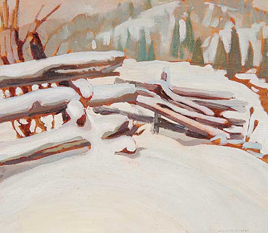 #57 ~ McCarthy - Untitled - Snow Scene