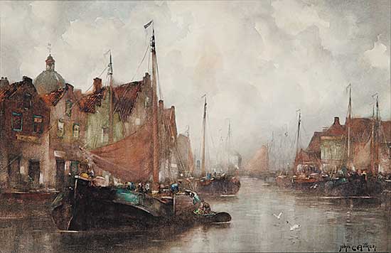 #201 ~ Aitken - Untitled - The Fishing Village