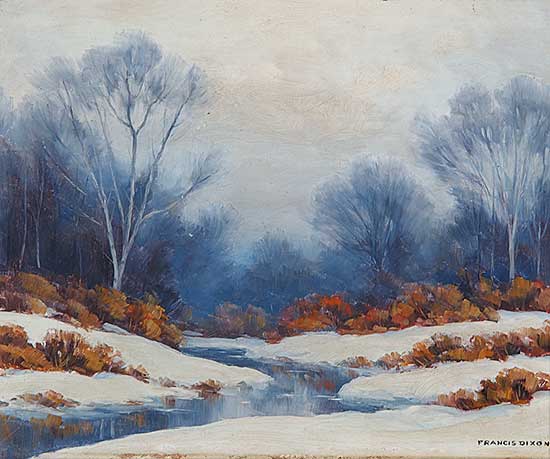 #209 ~ Dixon - Untitled - Winter River