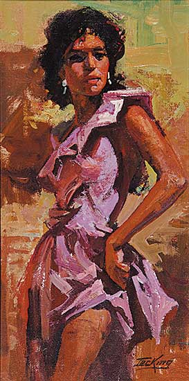 #222 ~ King - Untitled - Femme in Fuchsia