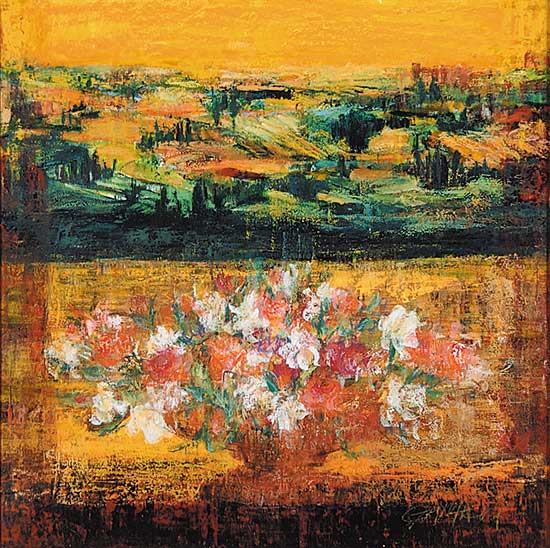#303 ~ Gamache - Untitled - Tuscan Floral