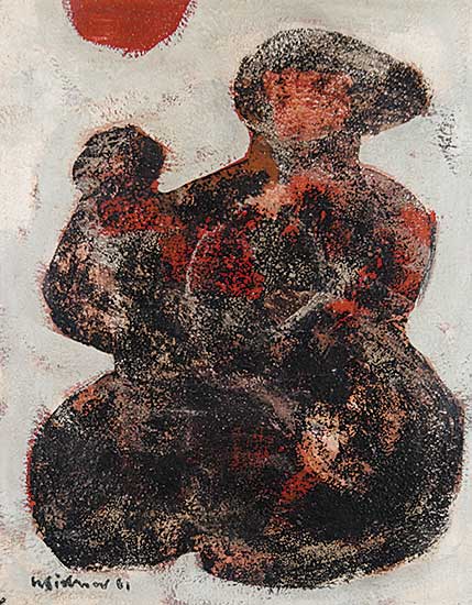 #314.1 ~ Siebner - Untitled - Mother and Child