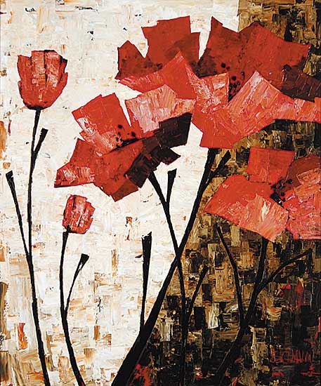 #405.1 ~ Bachmann - Untitled - Poppies I