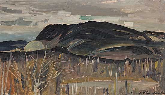 #409 ~ Bouchard - Mountains Near Baie St. Catherine PQ Lower St. Lawrence