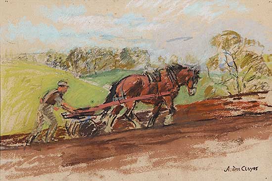 #416 ~ des Clayes - The Ploughman [Eastern Townships]