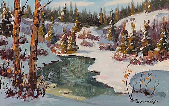 #426 ~ Gonsalves - Untitled - Spring Thaw