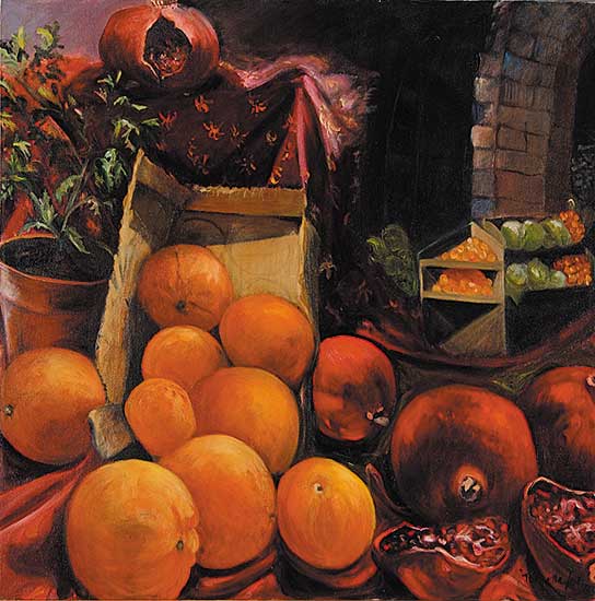 #429 ~ Herivel - Oranges and Pomegranates