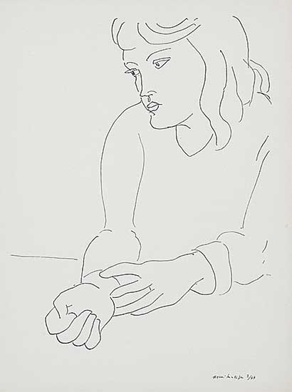 #444 ~ Matisse - Untitled - Amelies