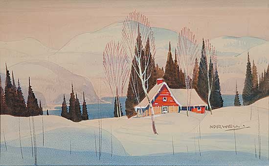 #448 ~ Norwell - Untitled - Laurentian Cottage