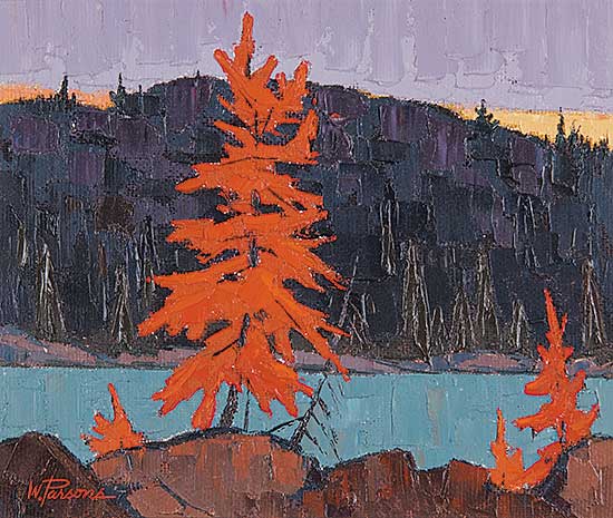 #452 ~ Parsons - Evening Tamarack, Algoma