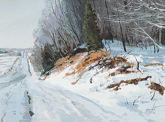 #467 ~ Snyder - Untitled - Along the Property