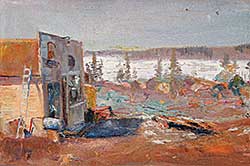 #21.1 ~ de Grandmaison - Untitled - The Old Store, Morley, Alberta