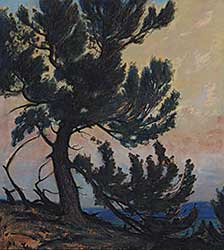 #31.1 ~ Gissing - Untitled - Tree at Dusk