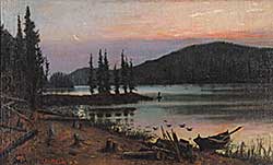 #37 ~ Huot - Untitled - Fishing the Evening Hatch